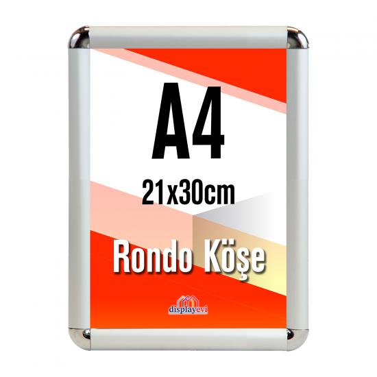 Alüminyum Çerçeve Rondo Köşe A4 | İzmir Fiyatlar