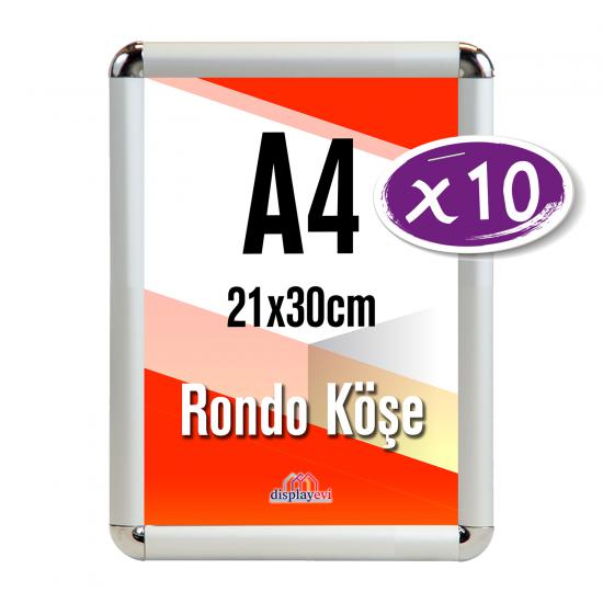 Alüminyum Çerçeve Rondo Köşe A4 | İzmir Fiyatlar