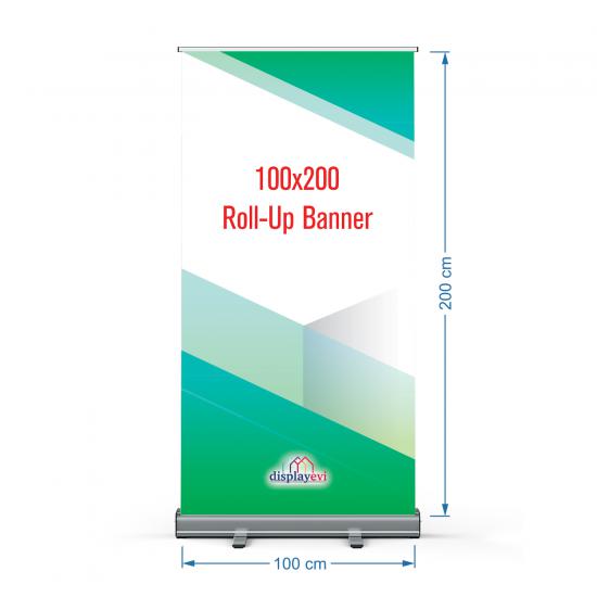 100x200cm Roll-Up Banner Baskı Dahil