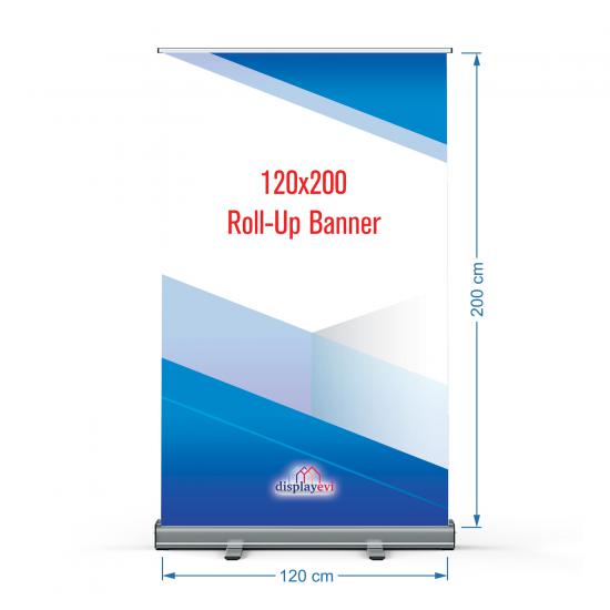 120x200cm Roll-Up Banner Baskı Dahil