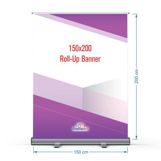 150x200cm Roll Up Banner Baskı Hariç